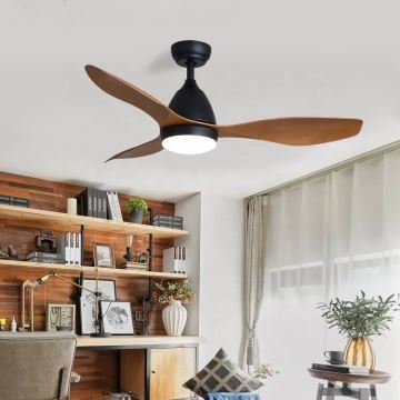 ZEVENTI - LED Ceiling fan MURO LED/18W/230V Wi-Fi Tuya + remote control