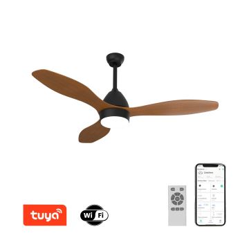 ZEVENTI - LED Ceiling fan MURO LED/18W/230V Wi-Fi Tuya + remote control