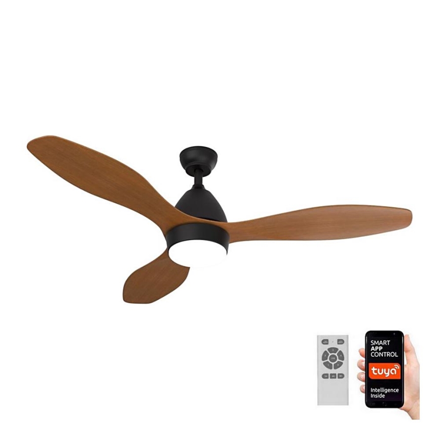 ZEVENTI - LED Ceiling fan MURO LED/18W/230V Wi-Fi Tuya + remote control