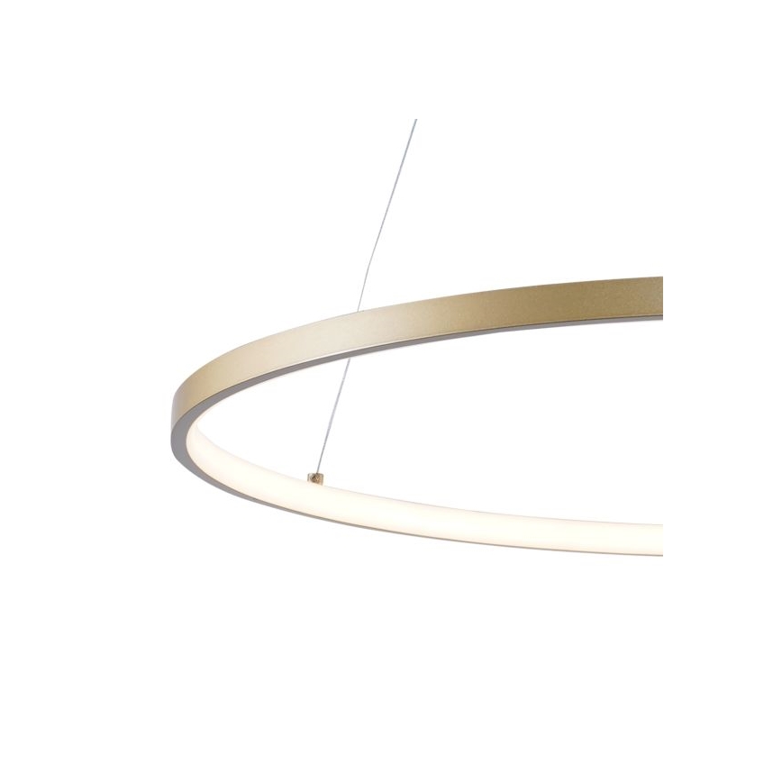 Zuma Line - LED Chandelier on a string LED/28W/230V 3000/4000/6000K d. 60 cm gold