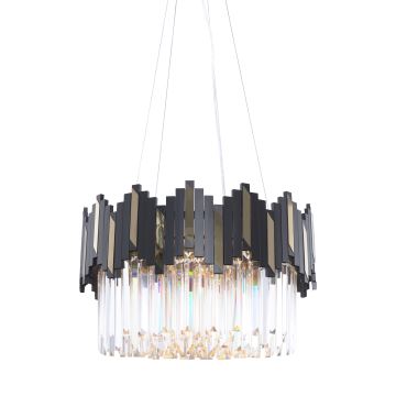 Zuma Line - Chandelier on a string 6xE14/40W/230V black/gold