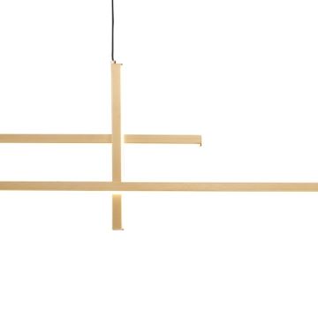 Zuma Line - LED Chandelier on a string LED/42W/230V 3000/4000/6000K gold