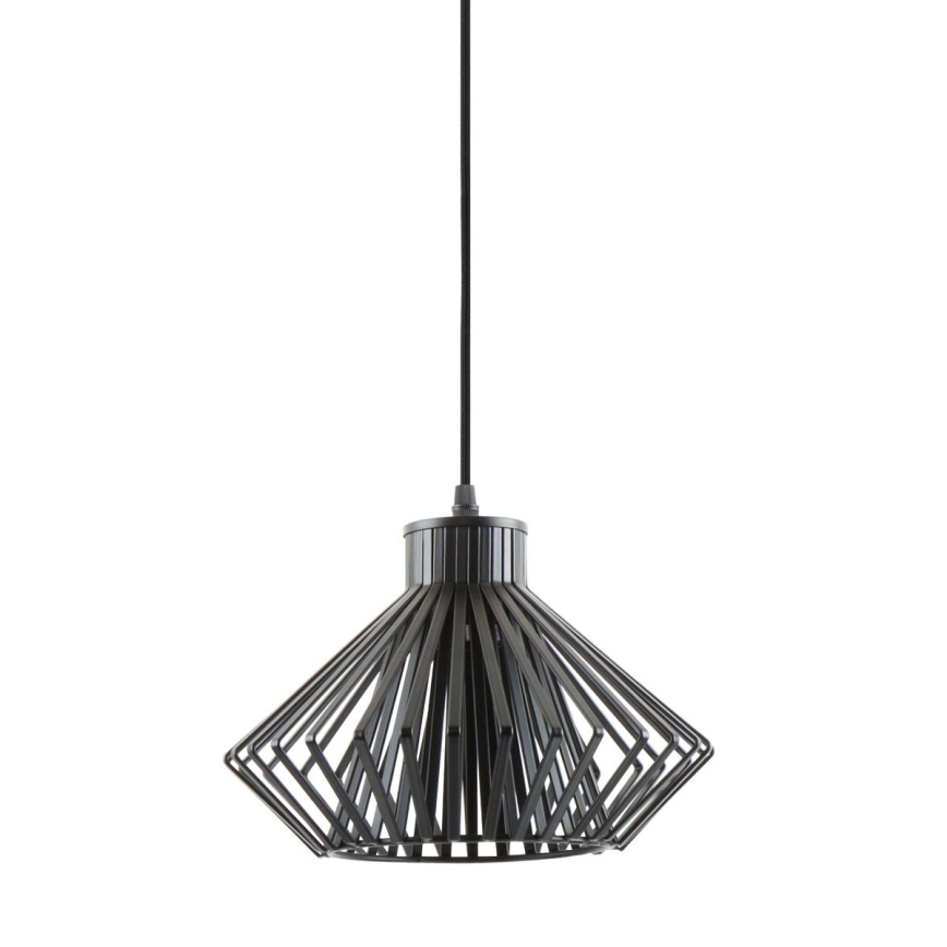 Zuma Line - Chandelier on a string 1xE27/40W/230V d. 25 cm black