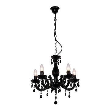 Zuma Line - Chandelier on a chain 5xE14/40W/230V black