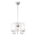 Zuma Line - Chandelier on a chain 5xE14/40W/230V shiny chrome