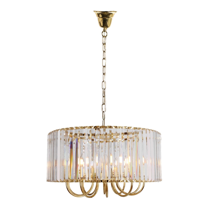 Zuma Line - Chandelier on a chain 6xE14/40W/230V gold