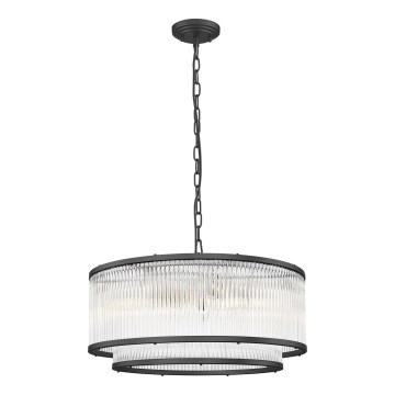 Zuma Line - Chandelier on a chain 6xE14/60W/230V black