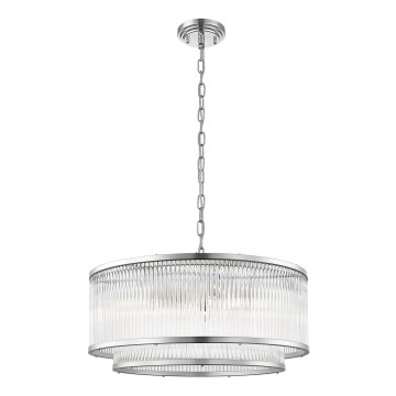 Zuma Line - Chandelier on a chain 6xE14/60W/230V chrome