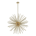 Zuma Line - Chandelier on a pole 9xG9/42W/230V gold