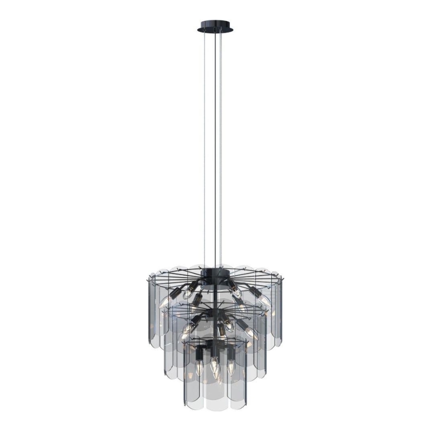 Zuma Line - Chandelier on a string 14xE14/40W/230V black