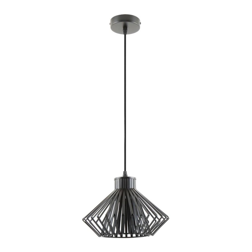 Zuma Line - Chandelier on a string 1xE27/40W/230V d. 25 cm black