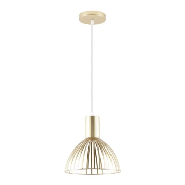 Zuma Line - Chandelier on a string 1xE27/40W/230V d. 25 cm gold