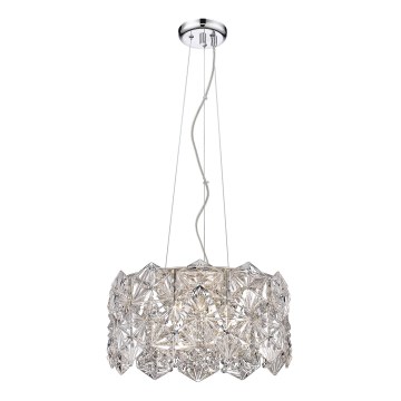 Zuma Line - Chandelier on a string 5xG9/33W/230V chrome