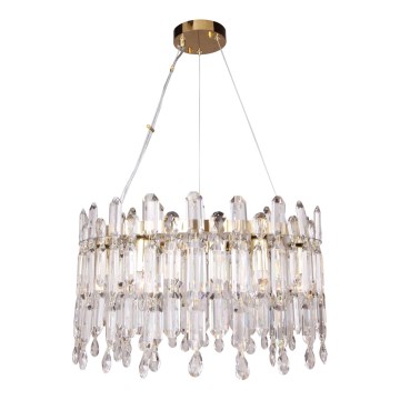 Zuma Line - Chandelier on a string 6xE14/40W/230V gold