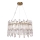 Zuma Line - Chandelier on a string 6xE14/40W/230V gold