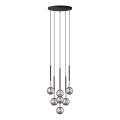 Zuma Line - Chandelier on a string 7xG9/4W/230V black