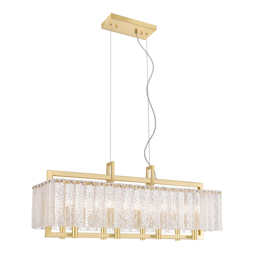 Zuma Line - Chandelier on a string 8xG9/42W/230V gold