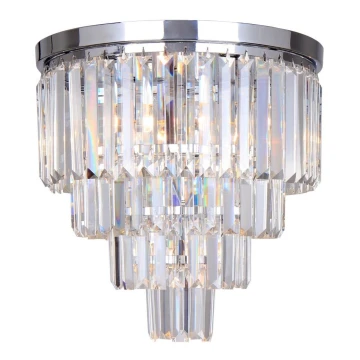 Zuma Line - Crystal ceiling light 5xE14/40W/230V chrome