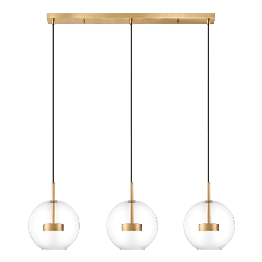 Zuma Line - LED Chandelier on a string 3xLED/5W/230V gold