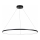 Zuma Line - LED Chandelier on a string LED/40W/230V 3000/4000/6000K d. 90 cm black