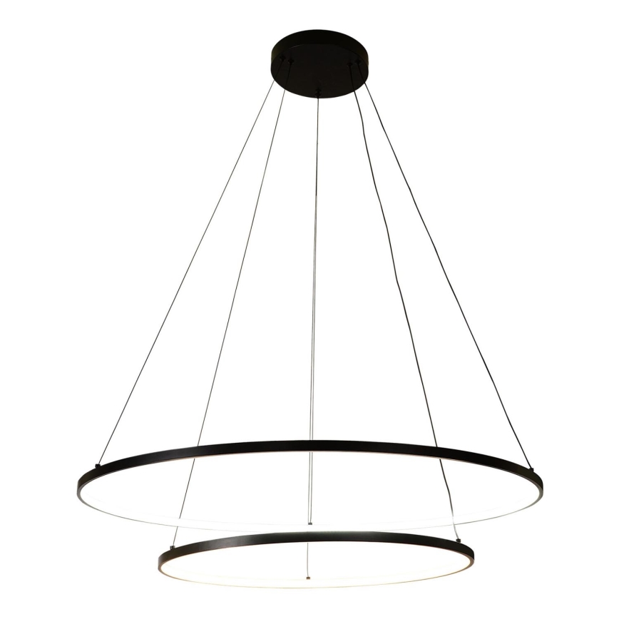 Zuma Line - LED Chandelier on a string LED/72W/230V 3000/4000/6000K d. 90 cm black