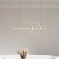 Zuma Line - LED Dimmable chandelier on a string LED/34W/230V gold