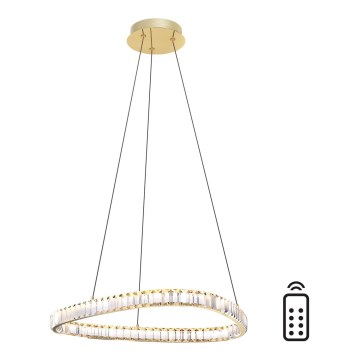 Zuma Line - LED Dimmable crystal chandelier on a string LED/25W/230V 2700-6000K + remote control