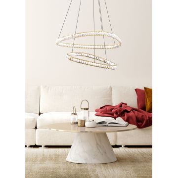 Zuma Line - LED Dimmable crystal chandelier on a string LED/36W/230V 2700-6000K + remote control