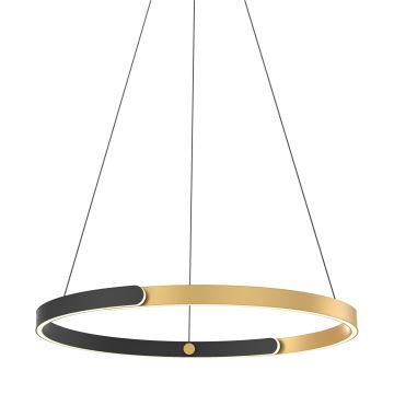 Zuma Line - LED Dimmable chandelier on a string LED/30W/230V black/gold