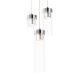 Zuma Line - Crystal chandelier on a string 3xG9/28W/230V chrome