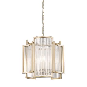 Zuma Line - Chandelier on a chain 3xE14/60W/230V gold