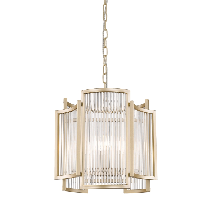 Zuma Line - Chandelier on a chain 3xE14/60W/230V gold