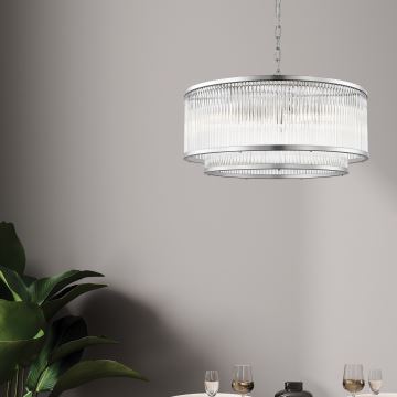 Zuma Line - Chandelier on a chain 6xE14/60W/230V chrome