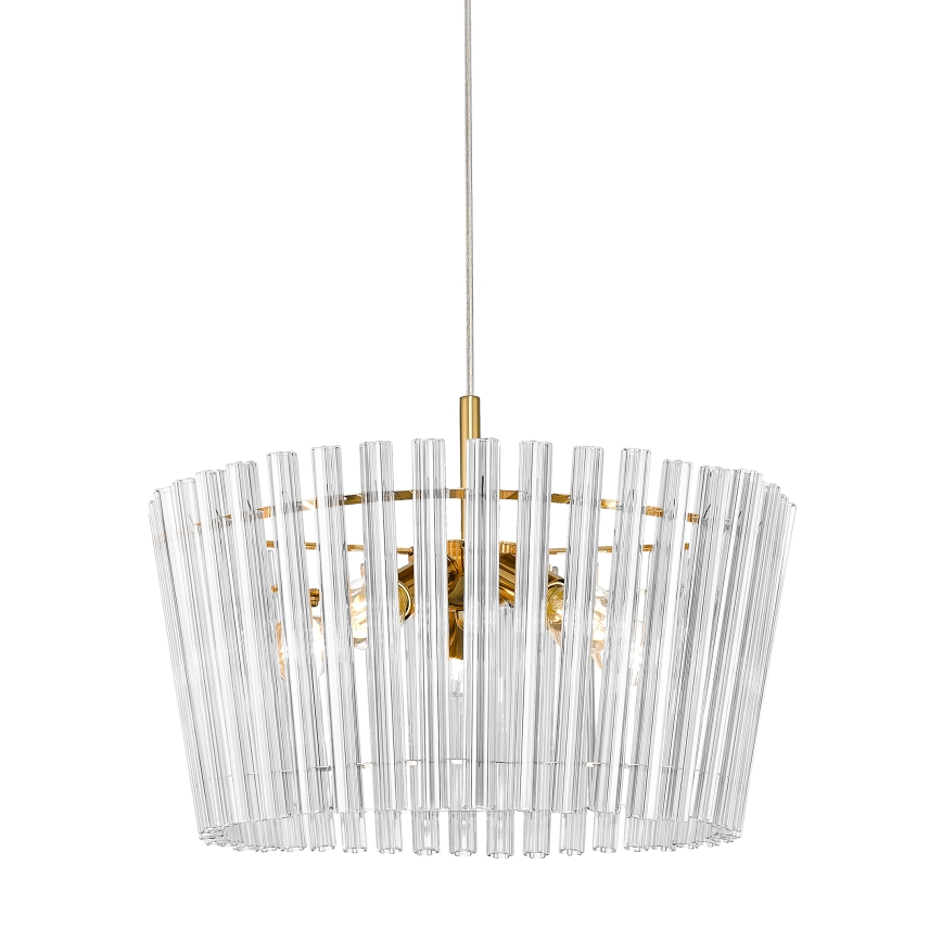 Zuma Line - Chandelier on a string 5xE14/40W/230V gold