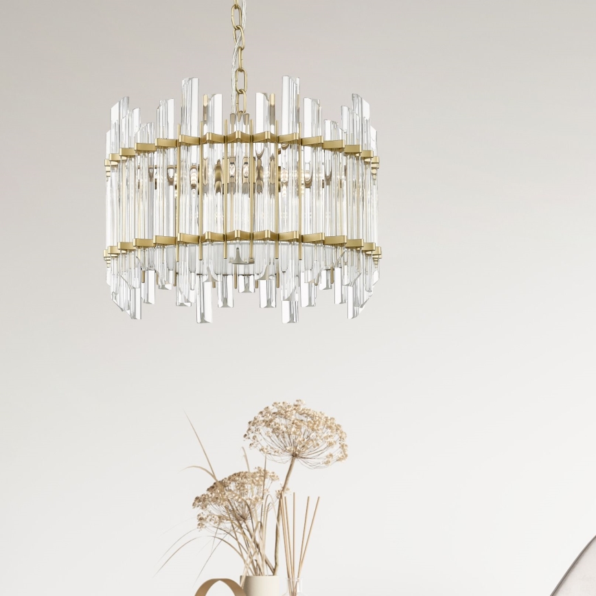 Zuma Line - Chandelier on a chain 6xG9/42W/230V gold