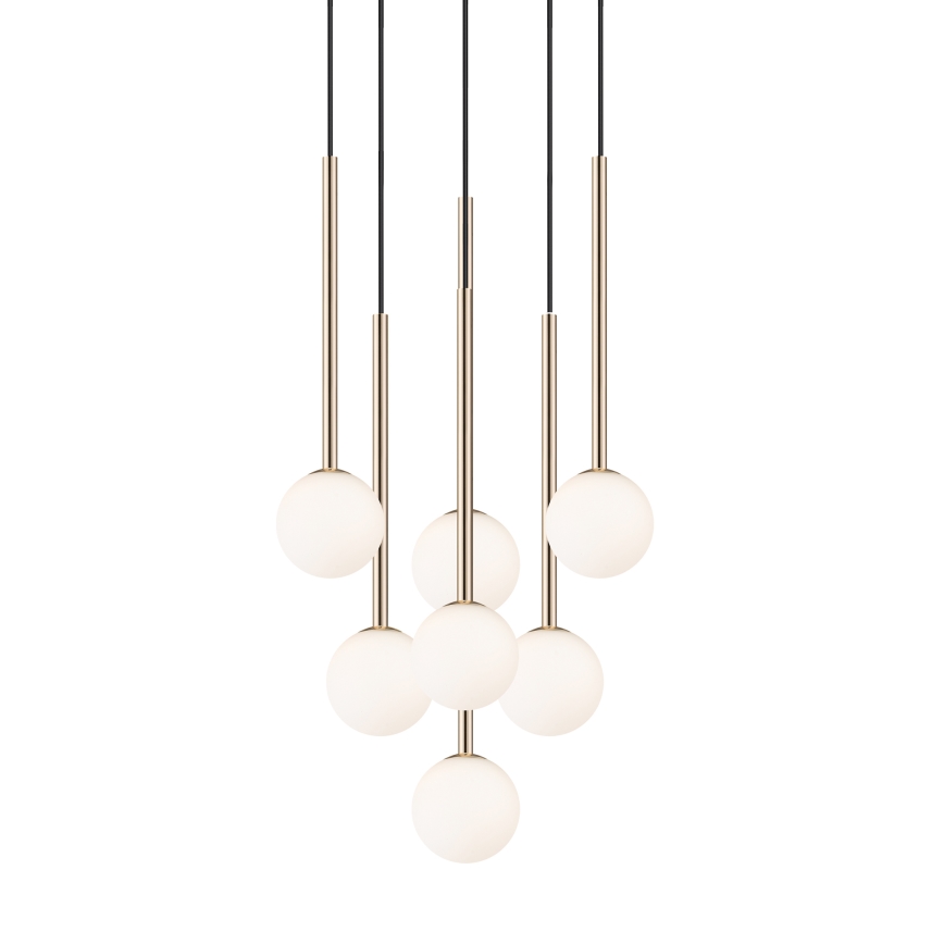 Zuma Line - Chandelier on a string 7xG9/4W/230V gold