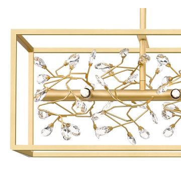 Zuma Line - Chandelier on a chain 6xG9/33W/230V gold