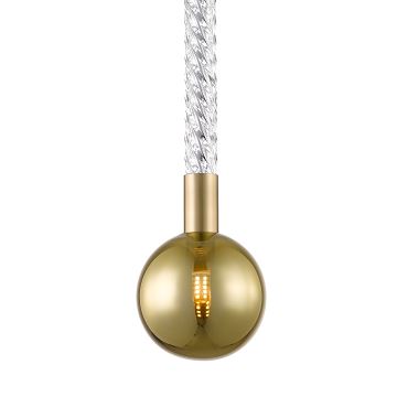 Zuma Line - Chandelier on a string 1xG9/6W/230V brass