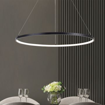 Zuma Line - LED Chandelier on a string LED/40W/230V 3000/4000/6000K d. 90 cm black