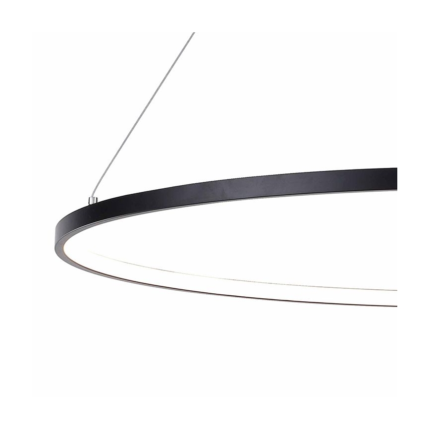 Zuma Line - LED Chandelier on a string LED/40W/230V 3000/4000/6000K d. 90 cm black