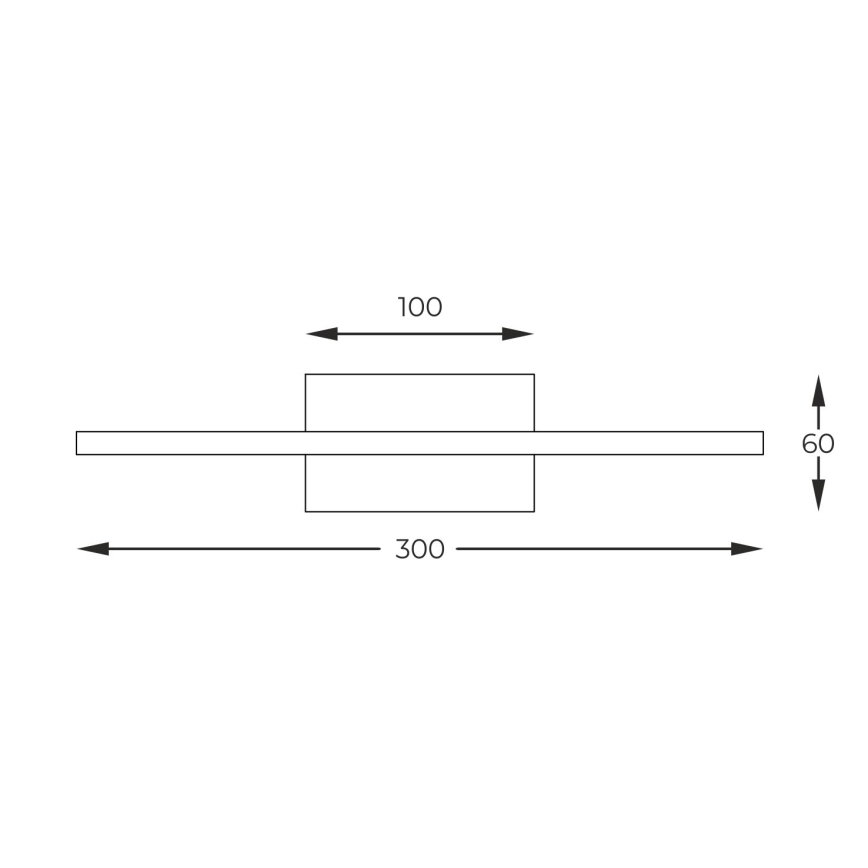 Zuma Line - LED Picture light LED/7W/230V 30 cm gold