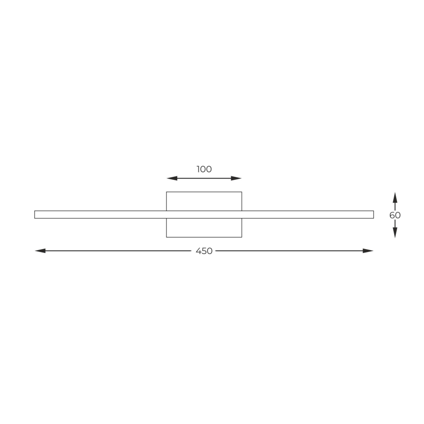 Zuma Line - LED Picture light LED/10W/230V 45 cm gold