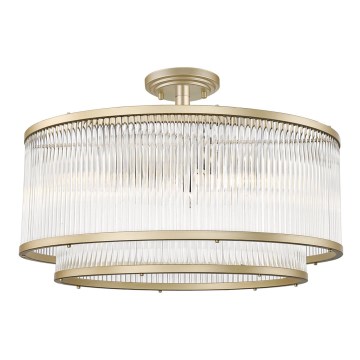 Zuma Line - Surface-mounted chandelier 6xE14/60W/230V gold