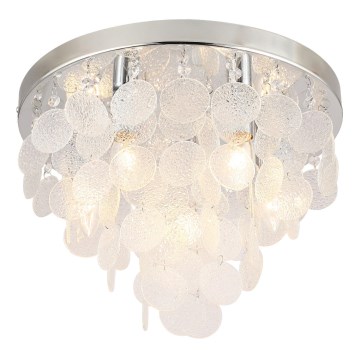 Zuma Line - Surface-mounted chandelier 8xE14/40W/230V chrome