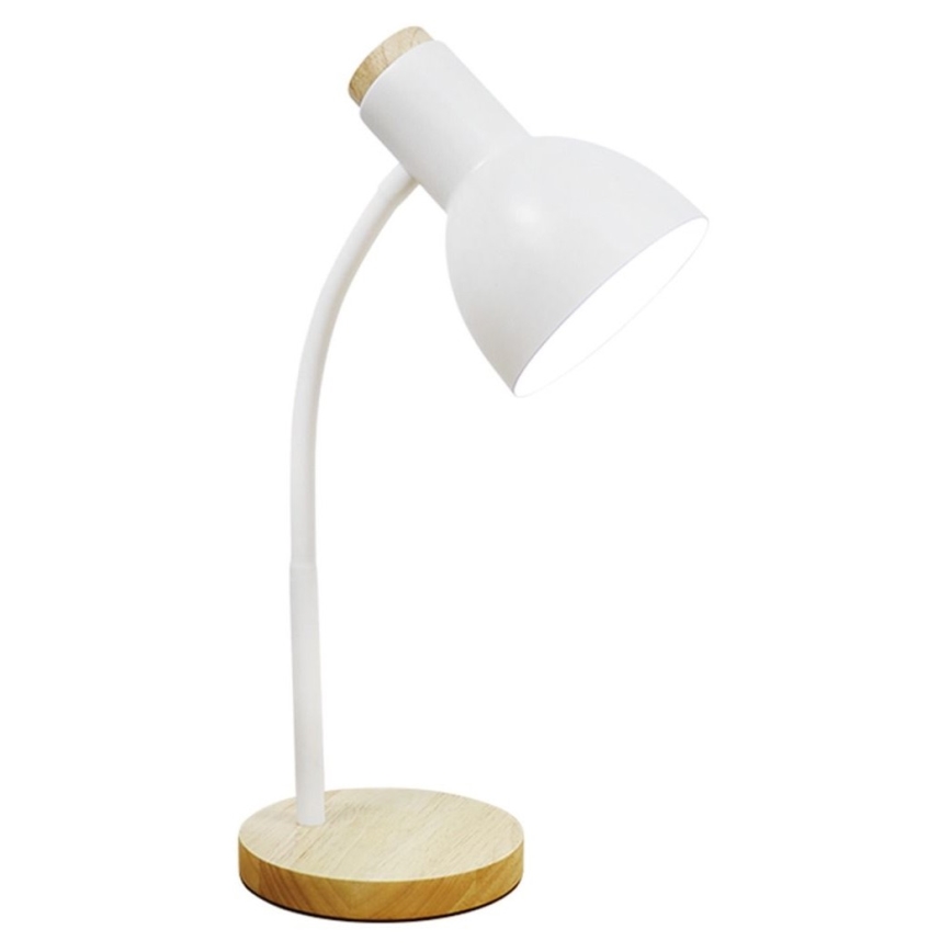 Zuma Line - Table lamp 1xE27/40W/230V white/oak