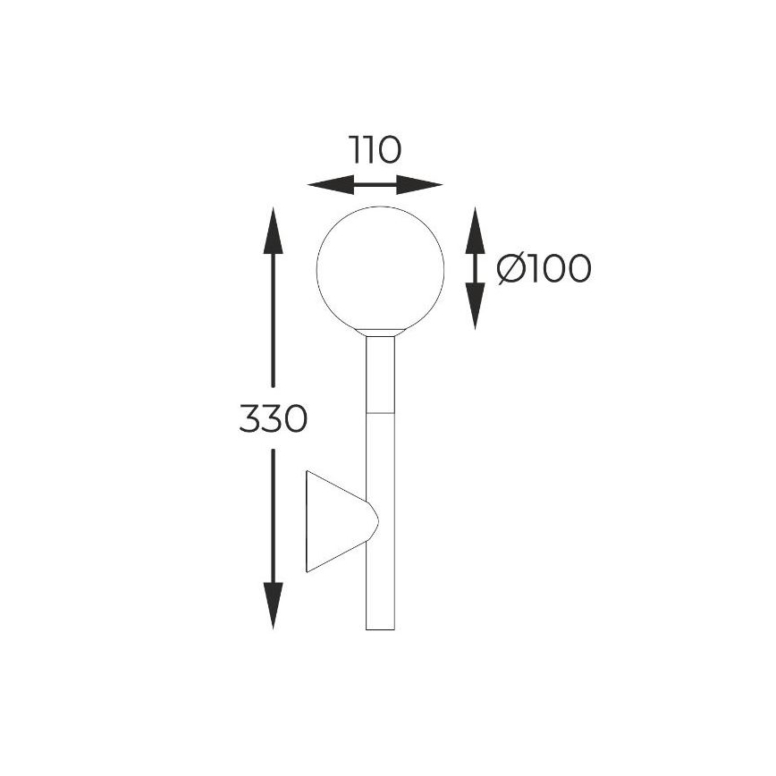 Zuma Line - Wall light 1xG9/4W/230V black